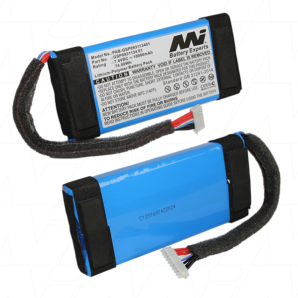 PAB-GSP093113401-BP1 Battery suitable for JBL Boombox Portable Bluetooth Speaker